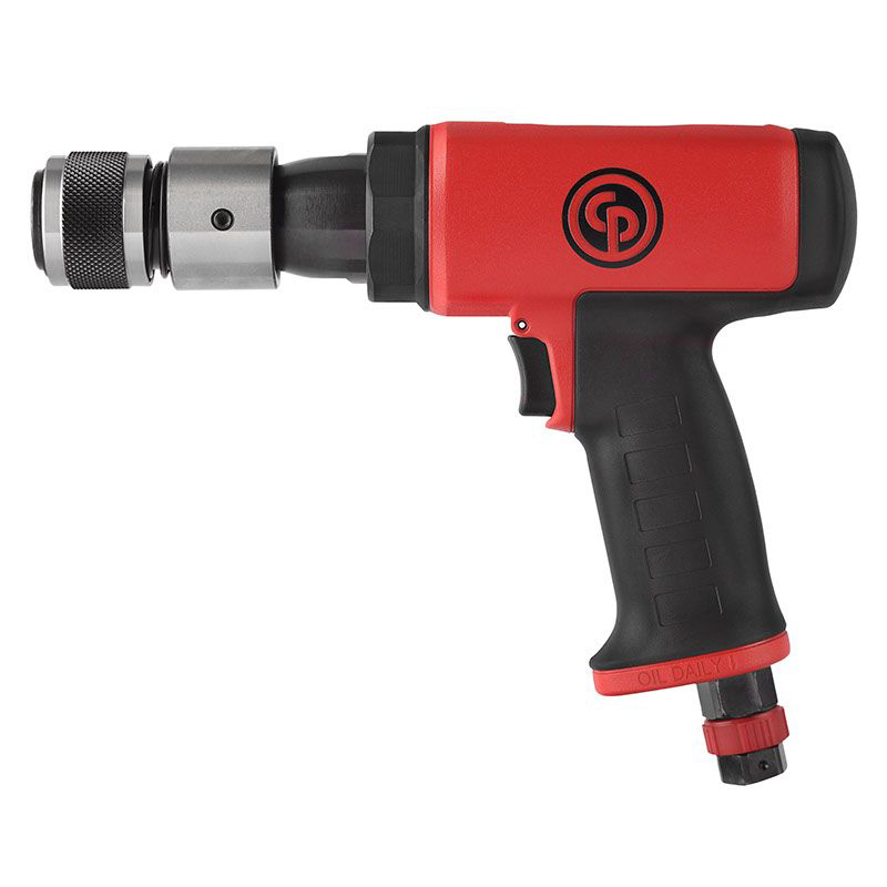 CP7160 Pneumatic Hammer - Low Vibration Short 0.401\" Round